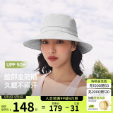 蕉下（beneunder）遮阳帽子女透气渔夫帽防晒帽钓鱼帽防泼水户外AS713浅炭灰