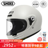 SHOEI Glamster复古全盔 日本原装进口摩托车头盔VESPA拿铁自由跑盔 WHITE（白色） XL