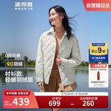 波司登反季轻薄羽绒服女短款90绒衬衫领商务通勤风显瘦休闲外套