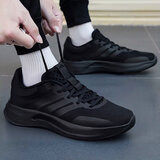 阿迪达斯（adidas）男鞋运动鞋 26春新款低帮缓震耐磨休闲鞋轻便透气网面时尚跑步鞋 经典黑武士/新到货/热销款 39 （内长240mm）