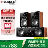 丹麦之笙（DMSEINC） 家庭影院无源音箱 壁挂环绕音箱 中置环绕组合套装音箱 客厅电视家用 名门9号【中环套装】