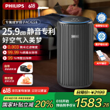 飞利浦（PHILIPS）【国家补贴】空气净化器除甲醛除菌过敏源去异味清新烟味家用净化机新房专用静音专利AC4228/01