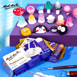 蒙玛特石塑粘土泥塑工具陶泥立体雕塑橡皮泥陶艺材料红色塑型泥500gMMSP0006