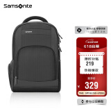 新秀丽（Samsonite）电脑包双肩包商务背包笔记本包休闲都市36B*09010黑色15英寸