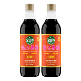 金山寺（JINSHANSI）特级镇江香醋6°家用酿造食醋凉拌点蘸调味泡花生500ml 500ml*2瓶