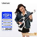 LiberLive 无弦吉他智能电子吉他初学者入门自动挡专业弹唱民谣 象牙白