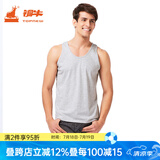 铜牛内衣背心男士休闲运动背心舒适打底衫汗衫NB006 10花灰 L (170/95)