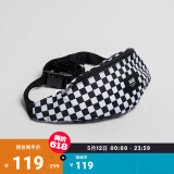 VANS范斯官方 男女情侣腰包黑白棋盘格个性街头 黑白格纹 均码