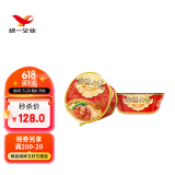 统一满汉大餐 台式半筋半肉牛肉面 碗面 200g*8碗 方便面速食面泡面 