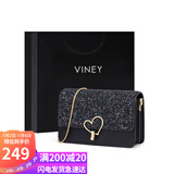 viney牛皮包包女包洋气斜挎链条包轻奢单肩包生日礼物高级感送女友老婆