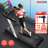 正伦静静跑步机智能家用健身房器材低噪无刷马达多重减震护膝章鱼吸盘 多层跑台纯平跑道更护膝15.6触屏