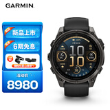 佳明（GARMIN）Fenix8旗舰黑-47mm飞耐时8心率血氧跑步潜水户外运动手表