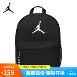 Jordan运动双肩包中性旅行包书包JORDAN休闲包DV5304-010正黑小号