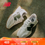 NEW BALANCENB327 官方休闲鞋男鞋女鞋情侣夏季舒适轻便百搭运动鞋复古绿 白色/灰白色 MS327ASN 42.5 (脚长27cm)