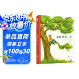 森林里的一年 充满诗意的森林童话 精美的互动翻翻书 自然启蒙绘本3-6岁（启发出品）