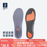 迪卡侬运动鞋垫R300跑步吸汗增高减震缓冲足弓垫-4472342