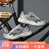 美津浓（MIZUNO）【RACER S】软底轻便运动跑步鞋男女同款缓震透气休闲慢跑鞋 19/渣渣灰 43 (280mm)