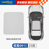 固特异（Goodyear）汽车遮阳帘适用极氪001天窗玻璃顶隔热防晒遮光挡配件星空灰
