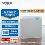 吉若奥Ginnoair KJ420F除菌除过敏原空气净化器 除菌除病菌除过敏原PM2.5除螨防霉 母婴敏感人群 KJ420净化器（配铜离子版除菌滤网）
