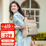 高尔夫（GOLF）双肩电脑包女15.6英寸手提电脑包大学生书包旅行包生日礼物女