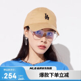 MLB棒球帽子夏季【女明星虞书欣同款】鸭舌帽软顶帽3ACP7701N-07BGS