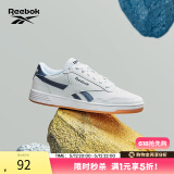 Reebok锐步官方夏男女TECHQUE T经典舒适复古运动休闲小白鞋板鞋 CN3196-藏青色 36
