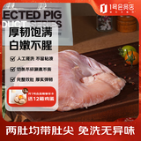 1号会员店 精修整猪肚 净重2斤 免洗带肚尖生鲜猪肉煲汤猪肚鸡肚包鸡