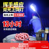 哈拿（TRE-Hana）夜钓灯感应上饵灯红白双光源拉饵可夹照明灯 HN-K320感应饵料灯