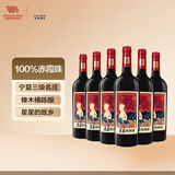 星星的故乡蓝赛酒庄赤霞珠干红葡萄酒750ml*6瓶 整箱装 宁夏红酒