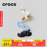 crocs卡骆驰经典洞洞鞋儿童鞋户外休闲鞋凉鞋/206991 淡紫色-530(含智必星) 34 (205mm)