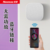 纽曼（Newmine）S1 有源无线吸顶音响喇叭套装 吊顶家用客厅商铺会议公共广播背景音乐蓝牙音响 主机
