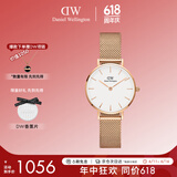 丹尼尔惠灵顿（DanielWellington）DW手表女 简约欧美表钢带石英女士手表节日礼物送女友DW00100219