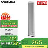 威斯汀家庭影院户外防水音柱音箱音响挂墙壁挂式功放喇叭音箱商场店铺会议公共广播3060/120W