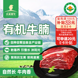 天莱香牛新疆有机原切大块牛腩1斤 谷饲排酸 生鲜牛肉 烧烤食材【真原切】