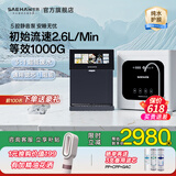 世韩（SAEHAN）S3【3:1微废水纯水护膜】家用净水器厨房直饮100G纯水机厨下通用滤芯自来水过滤器RO反渗透净饮机 双出水+02红外遥感调温管线机