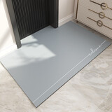 七七家进门橡胶地垫入户门垫客厅地毯子皮革可擦洗PVC脚垫防滑垫子