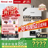林内（Rinnai）【小蛮腰】13升燃气热水器 【家电国家补贴15%】智慧恒温 全新升级CPU 13GD31（JSQ26-GD31）
