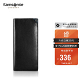 新秀丽（Samsonite）男士长款钱包牛皮卡包驾驶证件收纳包 礼物送爸爸TK6*09003