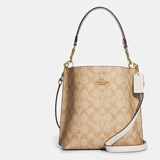 蔻驰（COACH）Mollie女包水桶包斜挎单肩包CA582【品牌授权】送女友老婆礼物