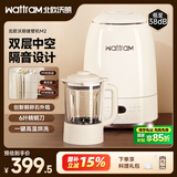 北欧沃朗鹅卵石破壁机豆浆机消音柔音38分贝大容量家用料理全自动搅拌机多功能原汁机辅食机M2【国家补贴】