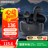 漫步者（EDIFIER）AtomBuds真无线蓝牙耳机半入耳式 原子豆Plus花再降噪通话音乐运动低延迟游戏 超长续航 节日礼物 Plus升级版-暮灰+赠保护套