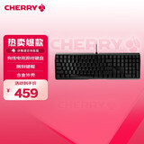 CHERRY樱桃 MX3.0S机械键盘 游戏键盘 电竞键盘  侧刻键帽 合金外壳 樱桃无钢结构 黑色茶轴