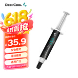 九州风神（DEEPCOOL）DS7(5.5g)导热膏CPU散热硅脂（安全稳定/强导热/绝缘无腐/适用广泛/涂抹顺滑/带橡胶刮刀）