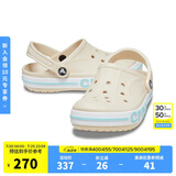 crocs卡骆驰贝雅卡骆班洞洞鞋|205089 冬日白/彩色-1LI 36/37(220mm)