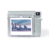 彩友乐拍立得保护套富士wide400保护壳宽幅相机壳instax wide 400壳子透明壳水晶壳硬壳相机包外壳挂绳 wide400 相片袋水晶壳（不含绳）