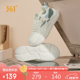 361°运动鞋女春季季革面透气复古厚底休闲老爹鞋子女682446727-1