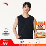 安踏速干背心丨男子透气夏季健身衣无袖冰丝篮球训练坎肩运动上衣