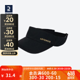 迪卡侬（DECATHLON）男遮阳帽女防晒儿童空顶帽鸭舌帽防晒帽棒球帽ten 【空顶帽】黑色-经典款 均码
