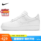 耐克NIKE缓震板鞋男空军一号AIR FORCE 1运动小白鞋CW2288-111白41
