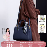 纽芝兰（NUCELLE）包包女款2025年大容量单肩斜挎包高级大气红色手提婚包生日礼物